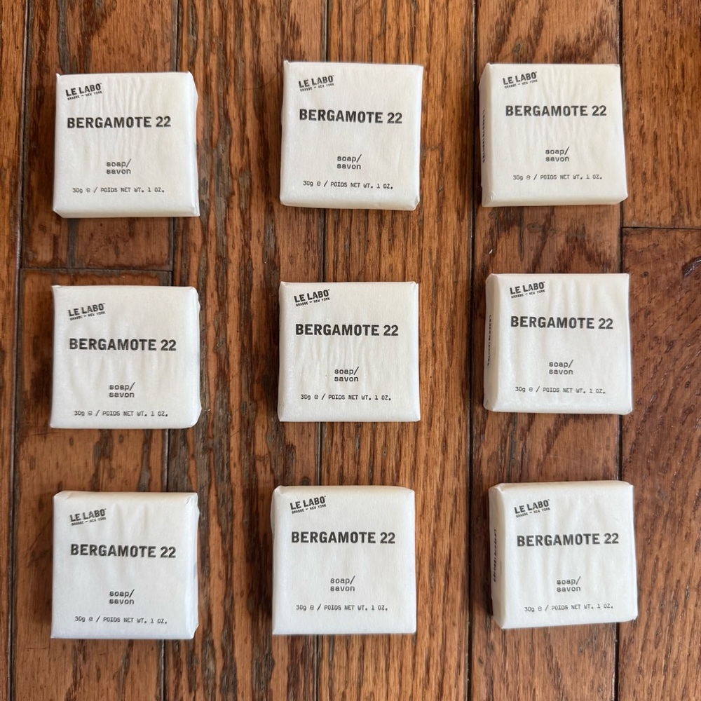 Le Labo Bergamote 22 Soap 30g Set of 9